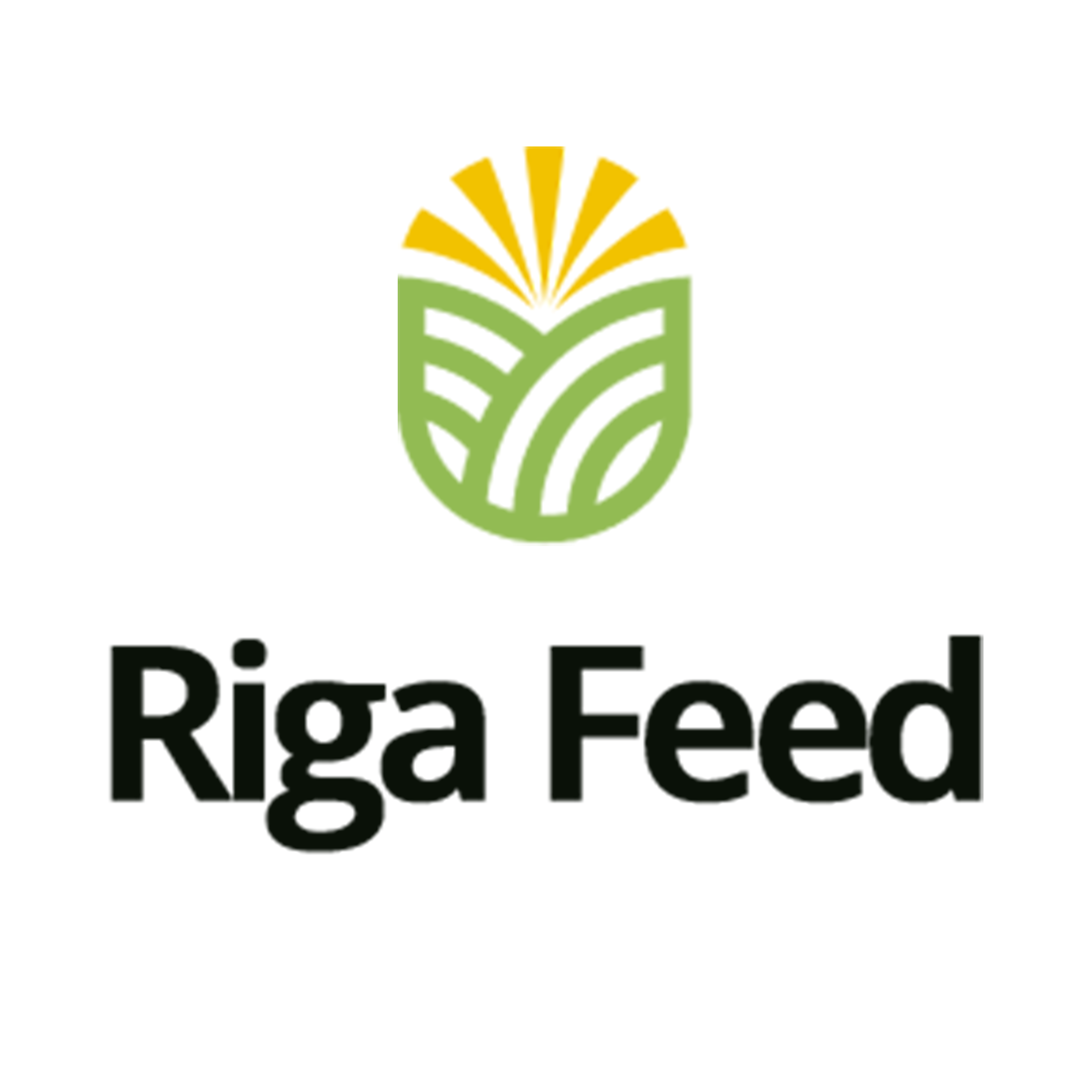 Rīgas kombinētās lopbarības rūpnīca logo